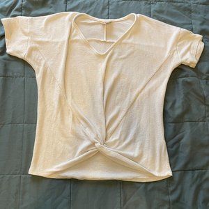 Harper Heritage white knot shirt